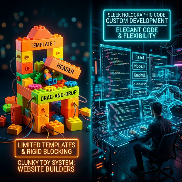 Baukasten vs Custom Code